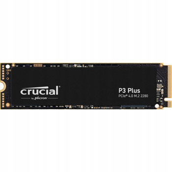 DYSK SSD CRUCIAL P3 PLUS M.2 2280 PCIe Gen4 NVMe 4TB CT4000P3PSSD8 (W) (CT4000P3PSSD8)