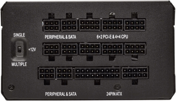 Zasilacz modularny ATX CORSAIR 1200W HX1200 (CP-9020140-EU) USZKODZONY