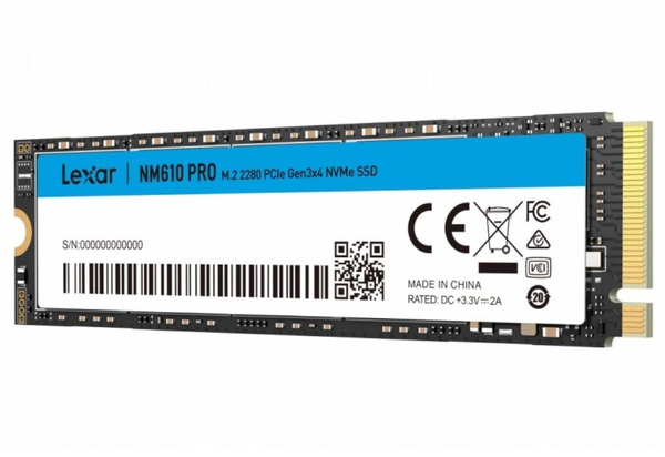 Dysk SSD M.2 NVMe Lexar NM610 Pro 2TB (LNM610P002T-RNNNG)
