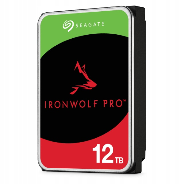 Dysk twardy Seagate IronWolf Pro 12TB SATA III 3,5" (ST12000NT001) (W)