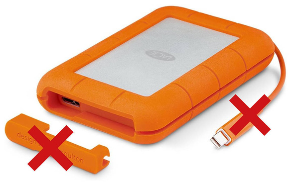 Przenośny dysk HDD LaCie Rugged 2TB (U)