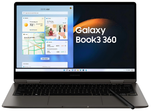 Laptop 13.3" Samsung Galaxy Book 3 360 (NP730QFG-KA3DE) (W) (B)