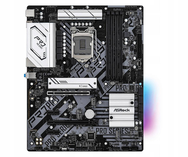 Płyta główna ATX ASRock B560 Pro4 (90-MXBF10-A0UAYZ) USZKODZONA