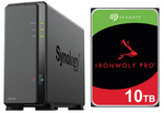 Serwer NAS Synology DiskStation DS124 10TB Seagate IronWolf PRO