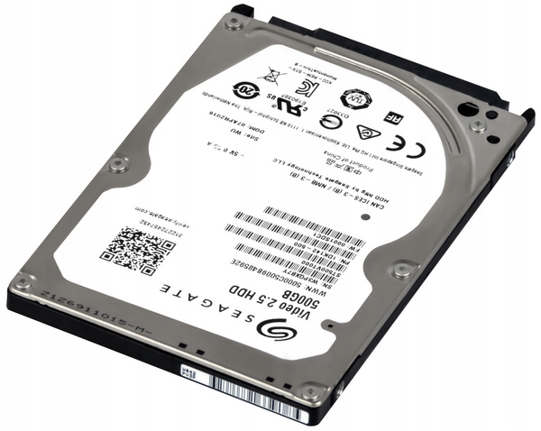 Dysk twardy Seagate Video Hdd ST500VT000 500GB SATA 2,5" (ST500VT000)USZKODZONY