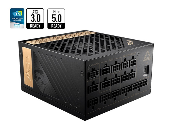 MSI MEG Ai1300P PCIe5.0 1300W 80 Plus Platinum (MEG Ai1300P PCIE5)