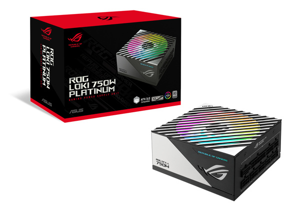 Zasilacz ASUS ROG LOKI SFX-L 750W Platinum (ROG-LOKI-750P-SFX-L-GAMING)