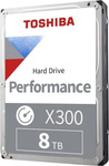 DYSK HDD TOSHIBA PERFORMANCE X300 8TB (HDWR480UZSVA)