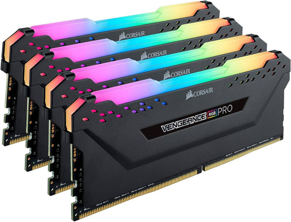Pamięć RAM Corsair Vengeance RGB PRO 32GB (4x8GB) 3600MHz DDR4 CL18 (CMW32GX4M4D3600C18)