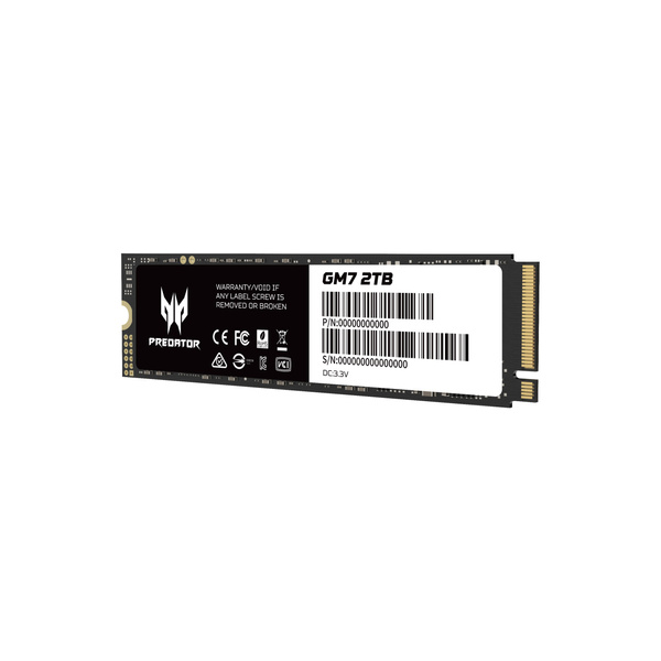 Dysk SSD Acer Predator GM7 2TB PCIe 4.0 (BL.9BWWR.119)