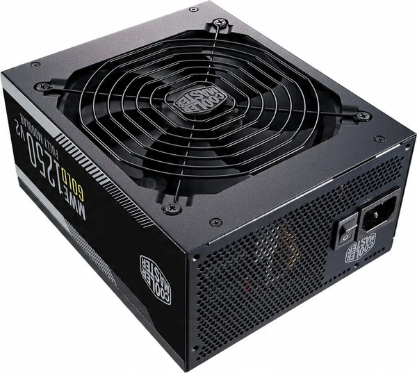 ZASILACZ MODULARNY ATX COOLER MASTER MWE V2 1250W 80+ GOLD (MPE-C501-AFCAG-EU)