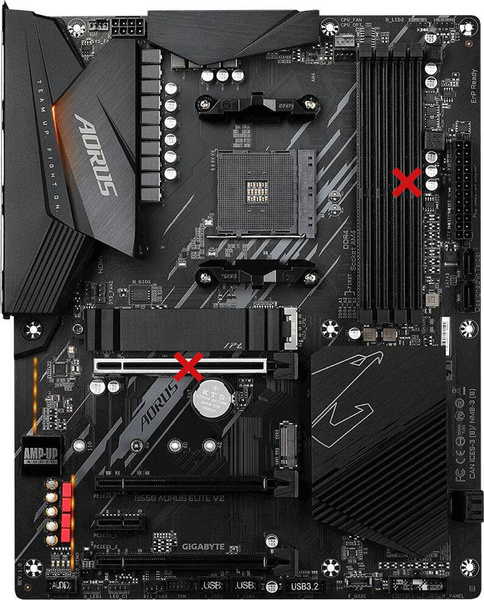 Płyta główna ATX Gigabyte B550 Aorus Elite V2 Socket AM4 Zen 2/3 (U)