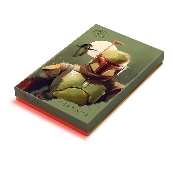 Dysk zewnętrzny Seagate FireCuda Star Wars Boba Fett HDD 2TB (STKL2000406)
