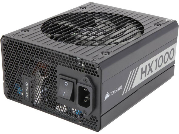 Modularny zasilacz ATX Corsair HX1000 1000W 80+Platinum (CP-9020139-EU) (Używany)