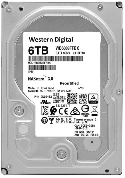 DYSK HDD WESTERN DIGITAL WD6003FFBX 6TB