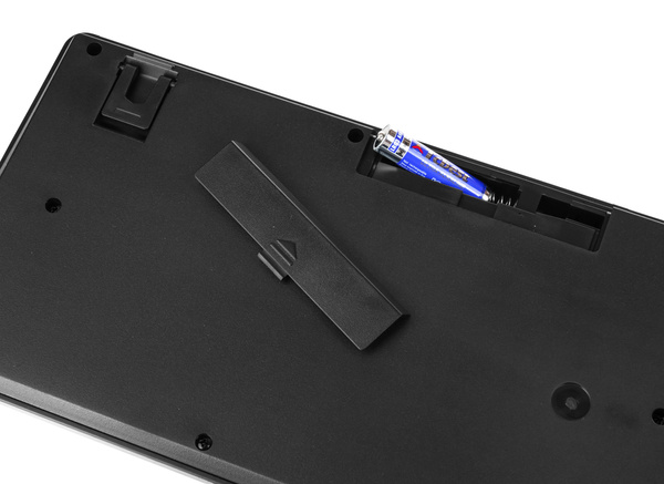 Klawiatura K-730 i myszka M136 - bezprzewodowy zestaw biurowy USB 2.4GHz (AZERTY FR)