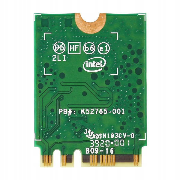 Karta sieciowa wewnętrzna Intel 3000 Mb/s (AX210NGW)