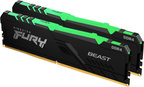 PAMIĘĆ RAM KINGSTON FURY BEAST RGB 16GB (2x8GB) DDR4 3600MHz CL17