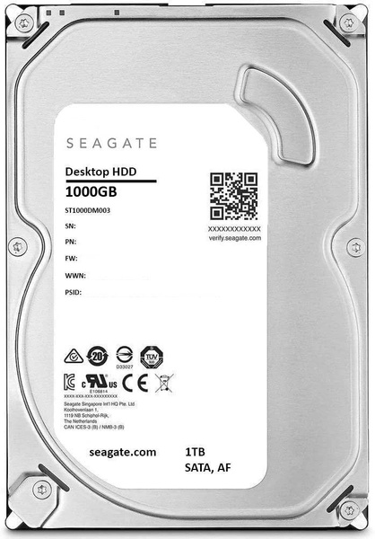 Dysk HDD 3.5" Seagate ST1000DM003 1TB (USZKODZONY)