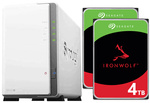 Serwer NAS Synology Diskstation DS223j 8TB (2x4TB) Seagate IronWolf
