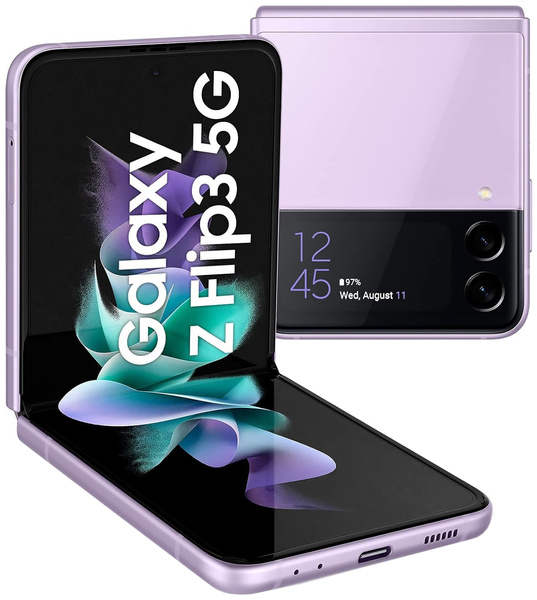 Smartfon Samsung Galaxy Z Flip 3 5G Fioletowy (USZKODZONY)