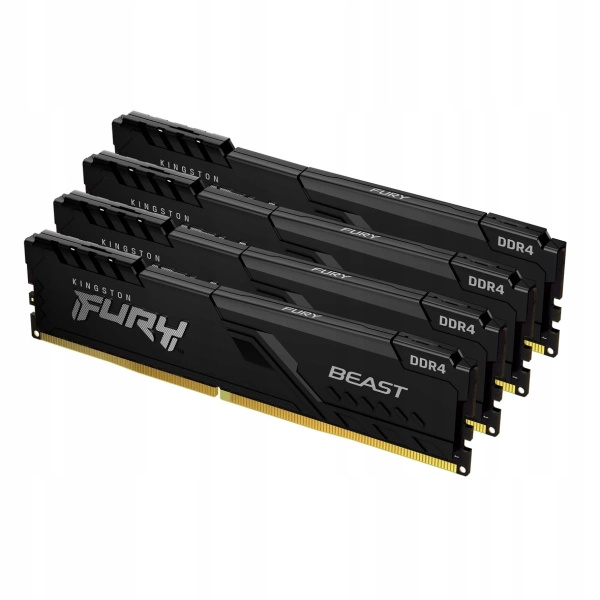 Pamięć RAM DDR4 Kingston Fury Beast KF426C16BBK4/16 16GB 2666MHz CL16