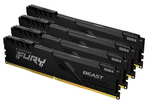 Pamięć RAM Kingston Fury Beast 128GB (4x32GB) DDR4 3200MHz CL16 (KF432C16BBK4/128)