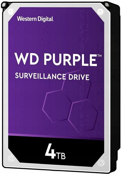 Dysk twardy Western Digital WD Purple WD40PURZ 4TB SATA III 3,5" USZKODZONY