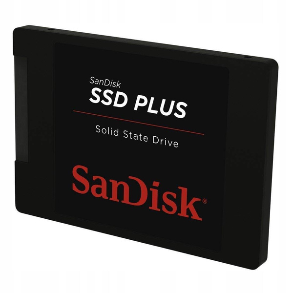 Dysk SSD SanDisk Plus 480GB 2,5" SATA III (SDSSDA-480G-G26) USZKODZONY