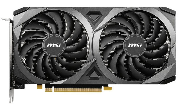 Karta graficzna MSI GeForce RTX 3060 Ventus 2X OC 8GB GDDR6 128-bit (U)