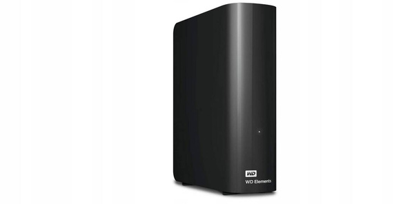 Dysk zewnętrzny HDD Western Digital WDBWLG0120HBK-EESN 12TB (WDBWLG0120HBK-EESN)USZKODZONY