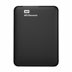 Dysk zewnętrzny HDD Western Digital Elements Portable 2TB (WDBU6Y0020BBK-EESN)USZKODZONY