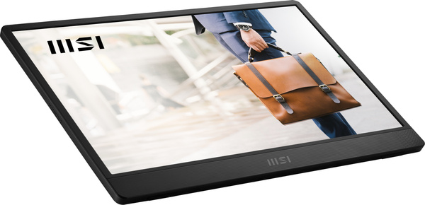 Monitor przenośny 15.6" MSI PRO MP161 E2U | 1920x1080 FHD | 60Hz 4ms | IPS (PRO MP161 E2U)
