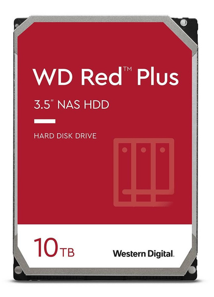 Dysk serwerowy WD Red Plus 10TB 3.5'' SATA III (WD101EFBX) USZKODZONY 