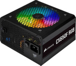 Modularny zasilacz ATX Corsair CX650F 80 Plus BRONZE o mocy 650W z podświetleniem RGB (Niekompletny)