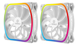 Wentylatory Enermax SquA RGB Białe (UCSQARGB12P-W-BP3) 120mm (Niepełny komplet)