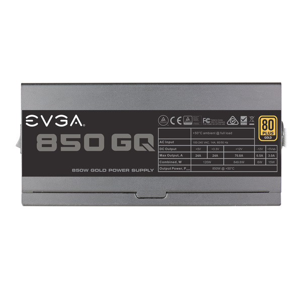 Zasilacz EVGA Supernova 850GQ 850W (210-GQ-0850-V2) (850 GQ)