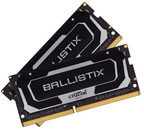 Pamięć RAM SO-DIMM Crucial Ballistix 16GB (2x8GB) DDR4 3200MHz CL16 (BL2K8G32C16S4B)