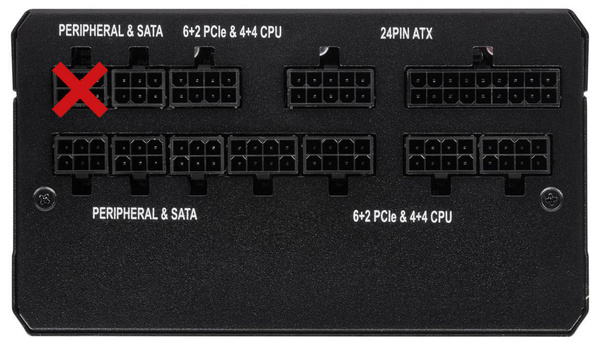Zasilacz ATX Corsair RM750 (Wersja 2021) 80 Plus GOLD 750W (CP-9020195-EU) (U)