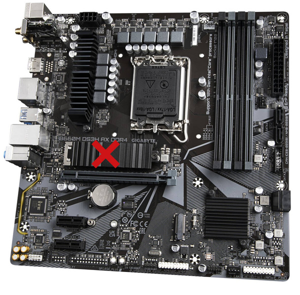 Płyta główna mATX Gigabyte B660M DS3H AX (Socket 1700) (U)