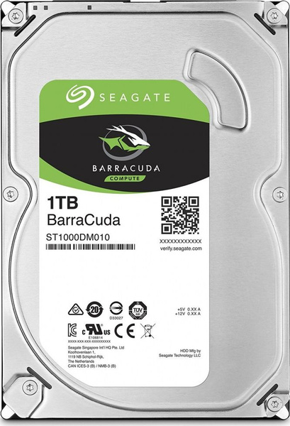 SEAGATE BARRACUDA ST1000DM010 1TB 7200RPM 3.5 HDD USZKODZONY