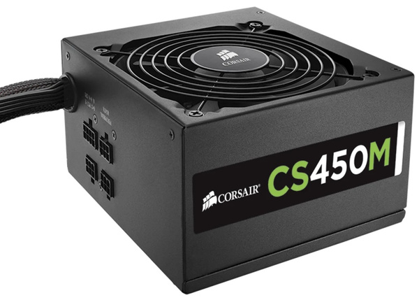 Zasilacz półmodularny ATX Corsair CS450M 450W 80+Gold (CP-9020075-EU)