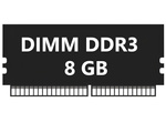 Pamięć RAM / DIMM / DDR3 / 8GB / 1600MHz