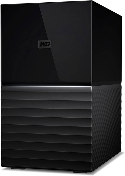 Dysk zewnętrzny HDD WD My Book Duo 24TB Czarno-szary (WDBFBE0240JBK-EESN)