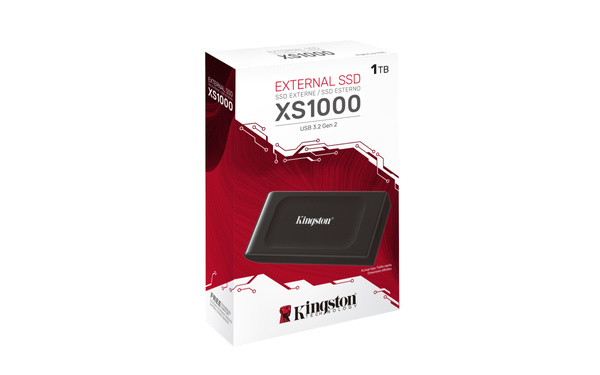 Dysk przenośny Kingston SSD XS1000 1TB (SXS1000/1000G) USZKODZONY