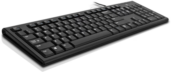 Klawiatura przewodowa VSeven KU100 QWERTZ DE