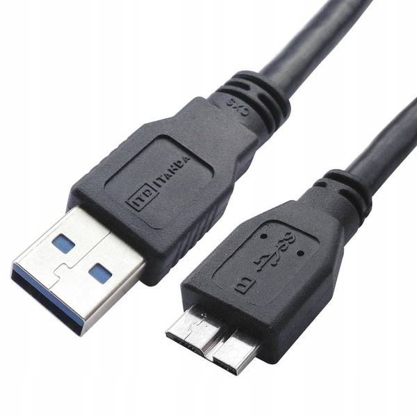 KABEL USB-A NA MICRO USB-B 3.0 CZARNY