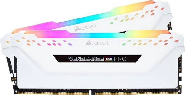 Pamięć Corsair Vengeance RGB PRO DDR4 16GB 2666MHz (CMW16GX4M2A2666C16W)