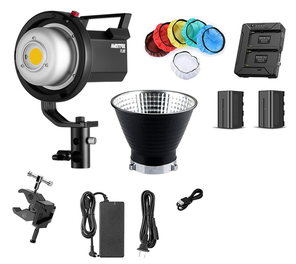 Przenośna lampa studyjna LED Ambitful FL80 80W 5600K (W) (B)