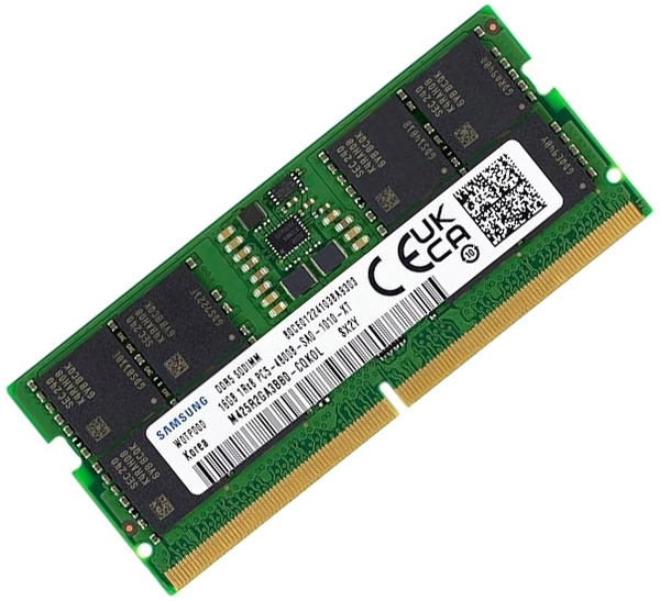 Pamięć RAM SODIMM Samsung M425R2GA3BB0-CQK0L 16GB DDR5 4800MHz (W)